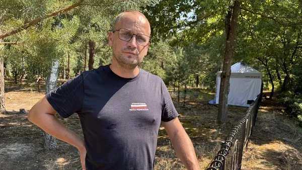 Представник інституту Нацпам'яті Польщі Томаш Тшаска