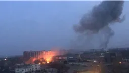 Вночі в окупованому Бердянську лунали вибухи (фото)