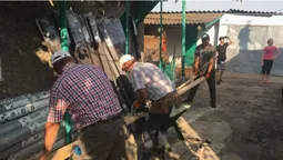 Волиняни поїхали на Херсонщину допомагати місцевим у відновленні житла (фото)