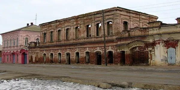Залишки купецьких будинків в Капустиному Яру, РФ/ Фото: Google