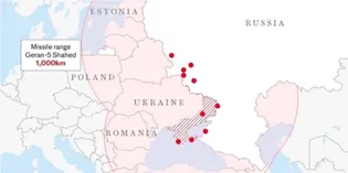 Росія побудувала десятки пускових майданчиків для далекобійних БпЛА, які можуть атакувати НАТО, – The Telegraph