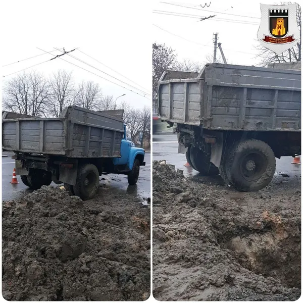 У Луцьку муніципали покарали майстра «Водоканалу» за бруд на асфальті (фото)