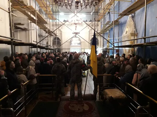 У Луцьку попрощалися із загиблим Героєм Денисом Кудрявцевим (фото)