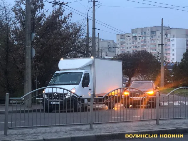 У Луцьку –ДТП на соборності: рух ускладнений