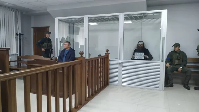 Луцькому терористу Максиму Кривошу оголосили вирок (фото, відео)