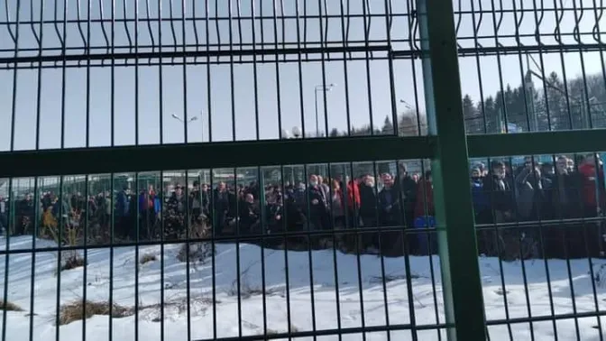 Що відбувається на кордоні з Польщею (фото)