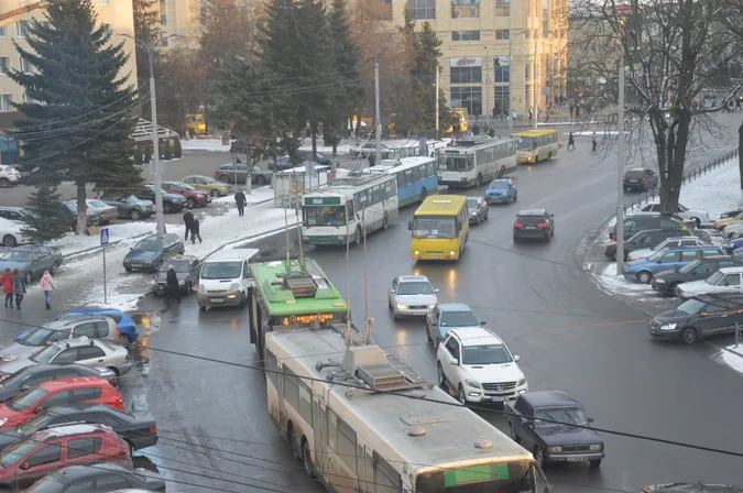 У Луцьку перестали їздити тролейбуси