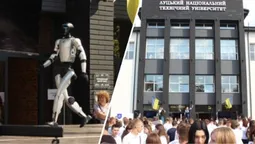 У ЛНТУ провели посвяту першокурсників: танцював навіть робот-гуманоїд (фото)