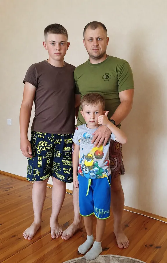 Багатодітний прикордонник з Волині продовжує службу, щоб його діти жили у вільній Україні (фото)