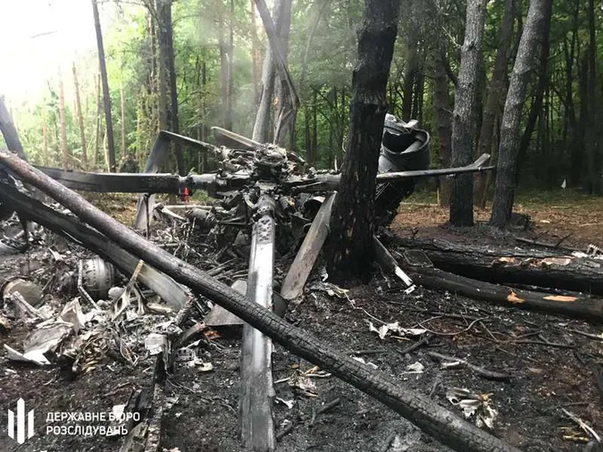 У прокуратурі назвали версії катастрофи гелікоптера Мі-8 на Рівненщині