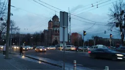 У Луцьку біля ПортCity не працюють світлофори – вже сталася ДТП (фото)