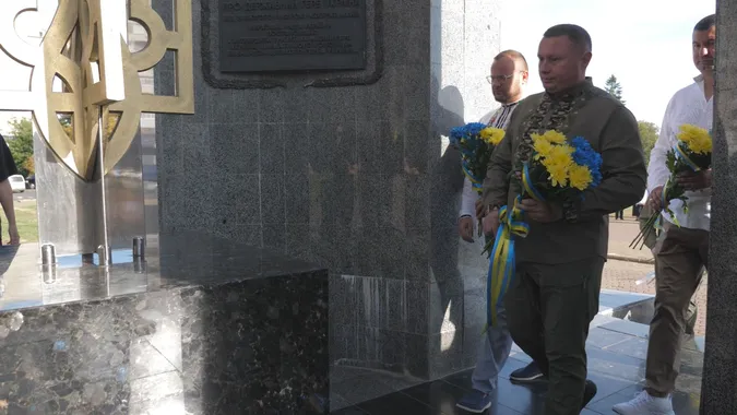 У День Незалежності України в Луцьку вшанували борців за волю (фото, відео)