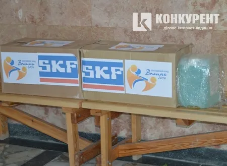 Бізнесмени з Польщі подарували волинській лікарні господарські товари