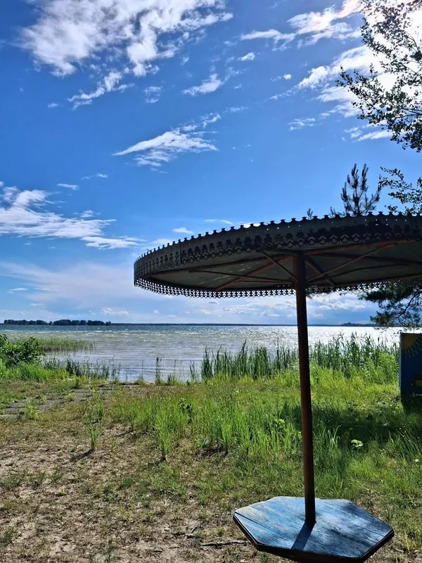 Світязь вразив незвичним видовищем: вода в озері стала схожою на рідке срібло (фото)