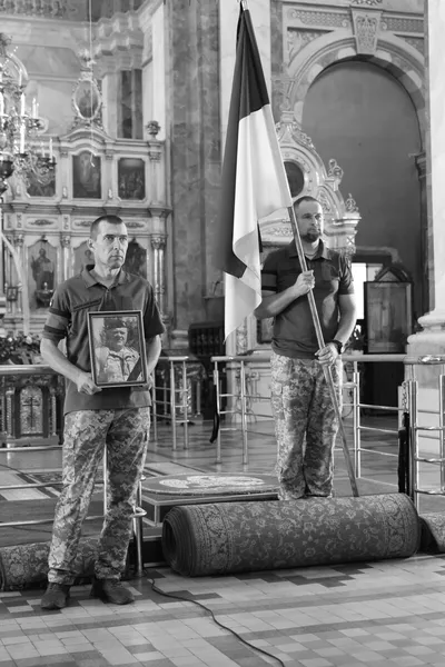 У Луцьку попрощалися з померлим у ворожому полоні Борисом Борисюком (фото)