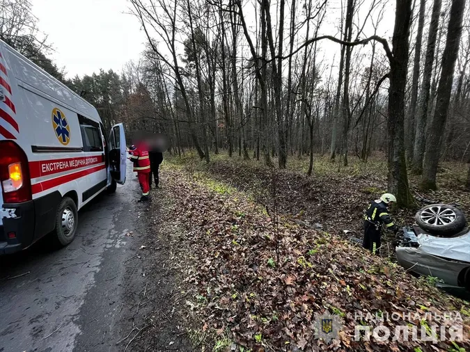 Водій був п'яний: деталі ДТП з потерпілими у Луцькому районі (фото)