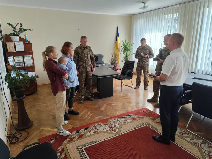 На Волині посмертно нагородили воїна Олексія Самарчука (фото)