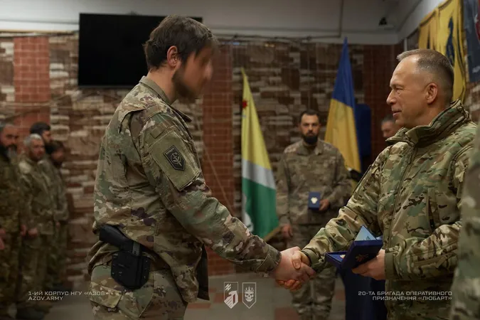 Зеленський нагородив відважних воїнів бригади «Любарт» 1 корпусу НГУ «Азов»