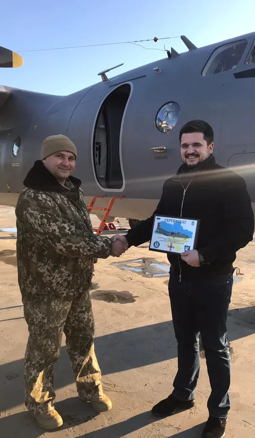 Повітряні Сили України отримали модернізований літак Ан-26 (фото)