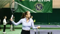 Перша ракетка України Еліна Світоліна провела майстер-клас у Луцьку (фото)