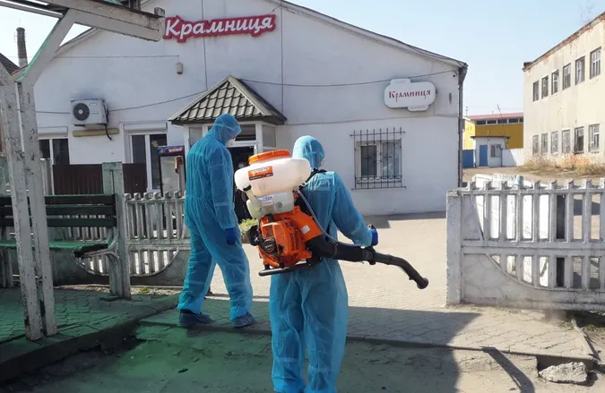 Дезінфекція: волинські рятувальники обробили майже 500 об'єктів (відео)