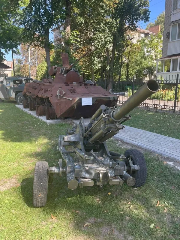 У Луцьку показали трофейний «Васильок», захоплений в окупантів під Києвом (фото)