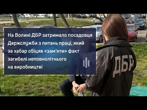 Мав «зам’яти» факт загибелі підлітка: на Волині затримали посадовця Держпраці (фото, відео)