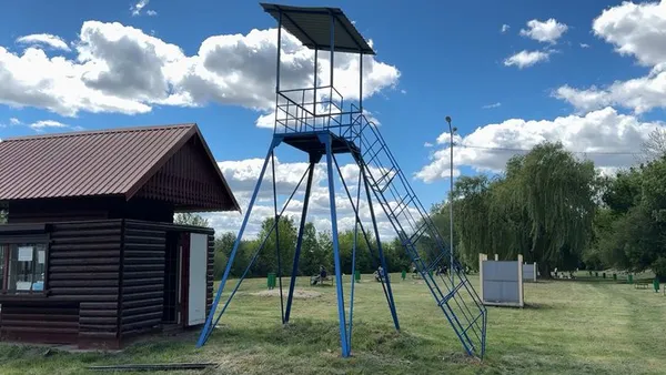 Пляжі на річці Стир у Центральному парку культури і відпочинку імені Лесі Українки