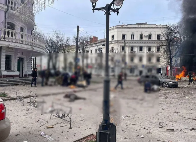 Росіяни на Вербну неділю вдарили по центру Сум, є багато загиблих (фото, відео 18+)