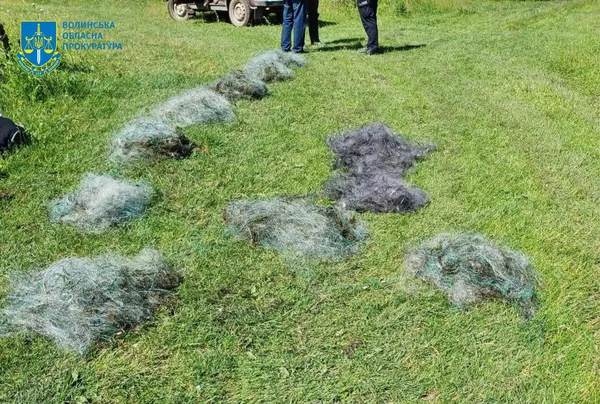 На Волині судитимуть чоловіка, який наловив риби на 660 тисяч (фото)