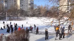 Де у Луцьку покататися з дітьми на санчатах та льодянках (відео)