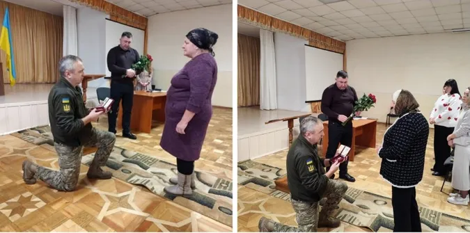 На Волині матерям двох Героїв вручили їхні посмертні державні нагороди (фото)