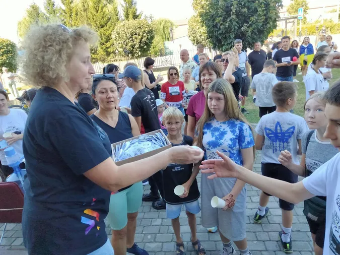 У Боратинській громаді вперше відбувся забіг «Шаную воїнів, біжу за героїв України»