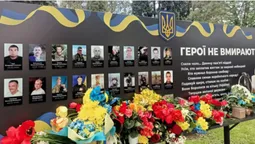 У Підгайцях відкрили фотостенд загиблим на війні воїнам громади (фото)