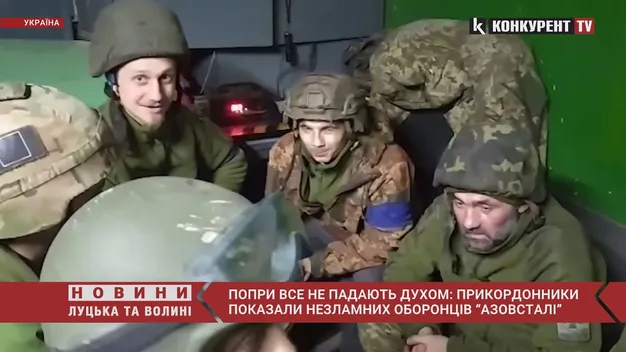 Не падають духом: показали побут захисників на «Азовсталі» (відео)