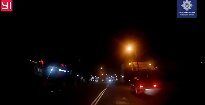 Їхав зустрічною смугою: в Луцьку зловили п'яного водія (відео)