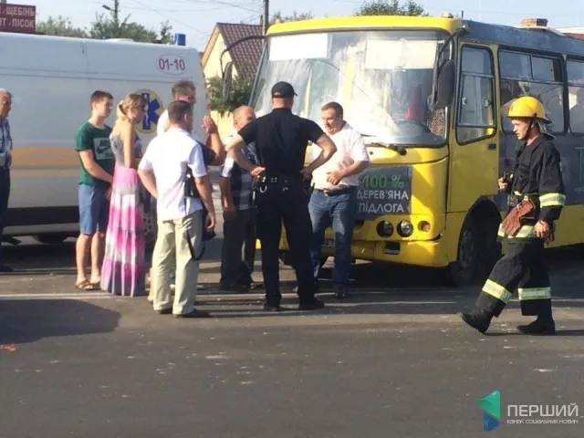 У Луцьку – друга аварія за участю маршрутки (фото)
