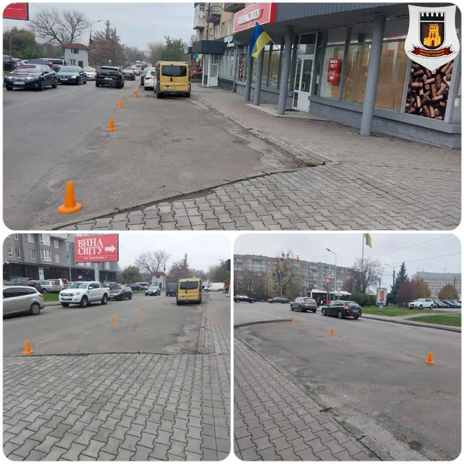 У Луцьку магазин «Вина світу» покарали за привласнення паркомісць (фото)