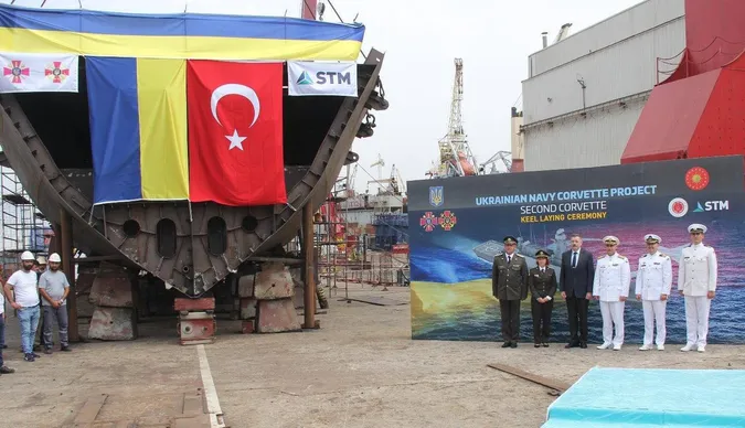 У Туреччині збудують ще один корвет для ВМС України (фото)
