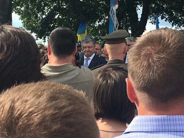 Порошенко відвідав Волинь (фото)