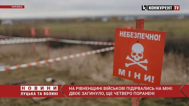 На Рівненщині шестеро військових підірвалися на міні – двоє загинули (відео)