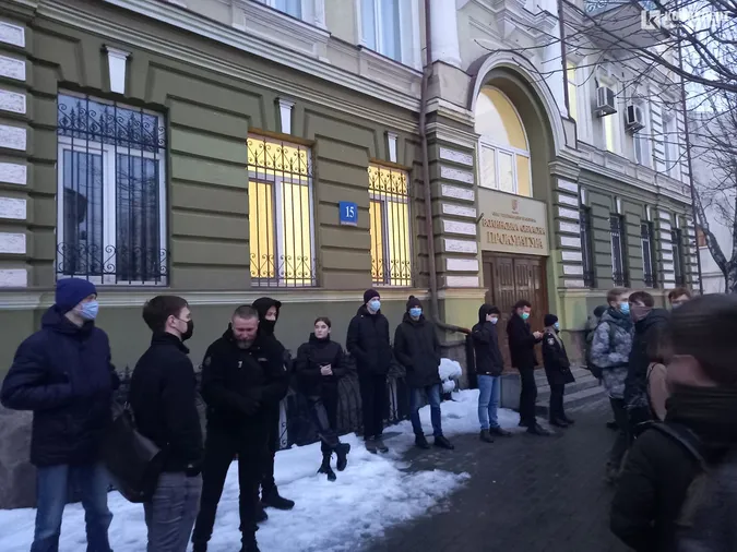 У Луцьку вийшли на акцію на підтримку Сергія Стерненка (фото)