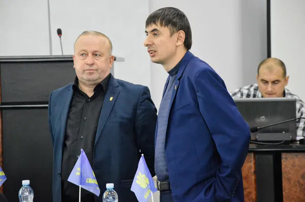 «Свободівці» Микола Романюк та Богдан Богонос