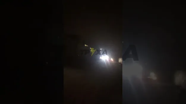 У Луцьку горить «Нова пошта» (відео)