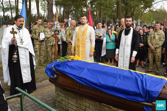 На Волині попрощалися із молодим захисником «Азовсталі» Сергієм Дишком (фото)