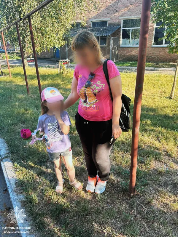 У Ковелі патрульні розшукали 6-річну дівчинку, яка зникла на прогулянці