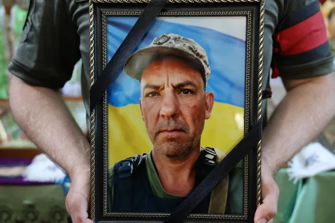 Загинув під Торецьком: на Волині провели в останню дорогу воїна Юрія Клевця (фото)