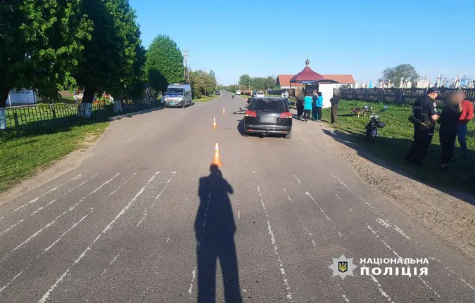 Самокатом на зустрічку: у Луцькому районі травмувалася дитина