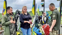 На Волині дружині загиблого Героя Максима Стрижака вручили його Орден