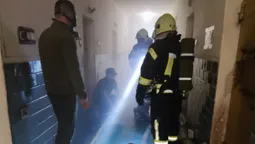 У Луцькому СІЗО вчились гасити пожежу та рятувати ув'язнених (фото)